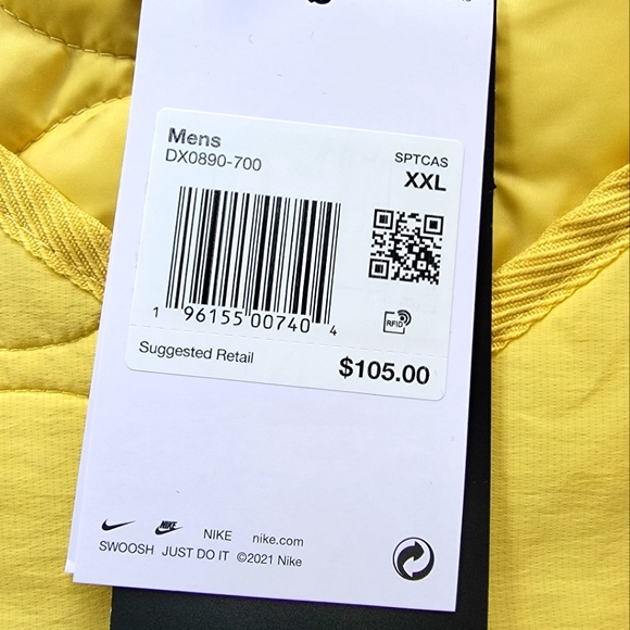 BRAND NEW Nike Life Woven Insulated Military Vest Men's Size XXL - Picture 7 of 7